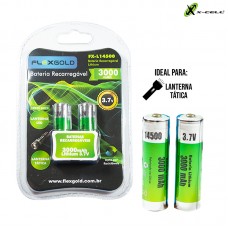 Bateria Recarregável Lítio 2un FX-L14500 X-Cell